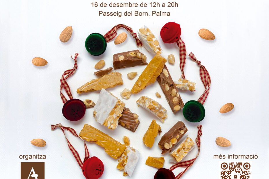 Cartel de la I edición de la Feria de Navidad de la Almendra de Mallorca